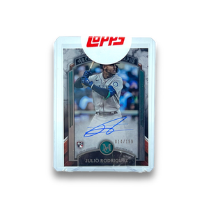 2022 Topps Museum Collection Baseball Julio Rodriguez RC Auto /199 Single Card