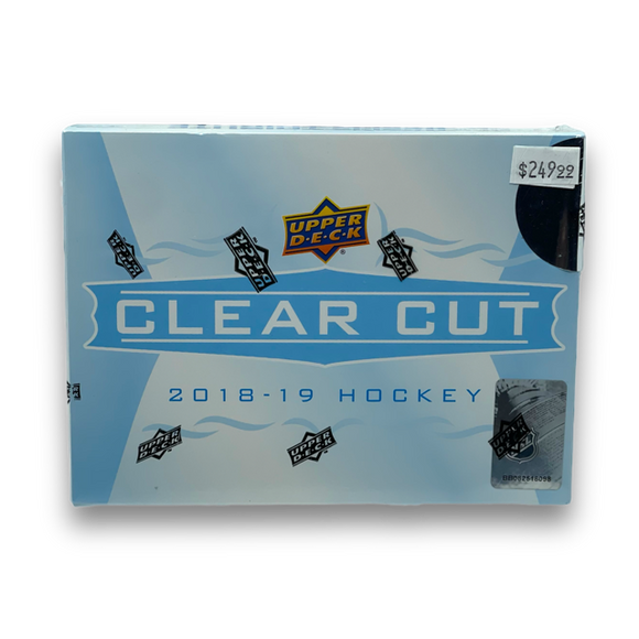 2018-19 Clear Cut Hockey Hobby Box