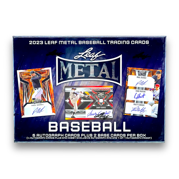 2023 Leaf Metal Baseball Hobby Box Opened Live