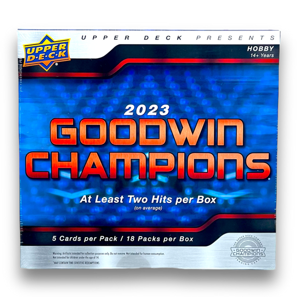2023 Upper Deck Goodwin Champions Hobby Box Opened Live