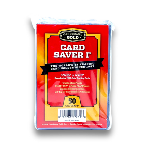 Cardboard Gold Card Saver Grading Submission Toploaders 50ct. Pack – HOFBC