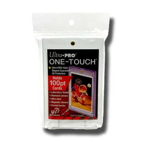 One Touch Ultra PRO 100-Point UV Protected Magnetic Card Holder - One-Touch Magnetic Snap Case Sports Trading Card Toploaders & Holders With UV Protection One Touch Ultra PRO 100-Point UV Protected Magnetic Card Holder - One-Touch Magnetic Snap Case Sports Trading Card Toploaders & Holders With UV Protection