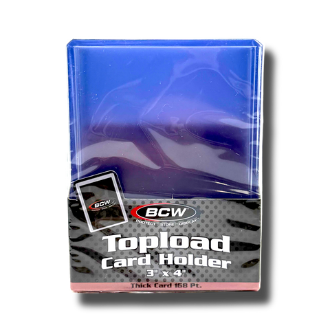 10 BCW 168pt 4.25MM THICK TOPLOADERS Trading Card Holder 10 BCW 168pt 4.25MM THICK TOPLOADERS Trading Card Holder