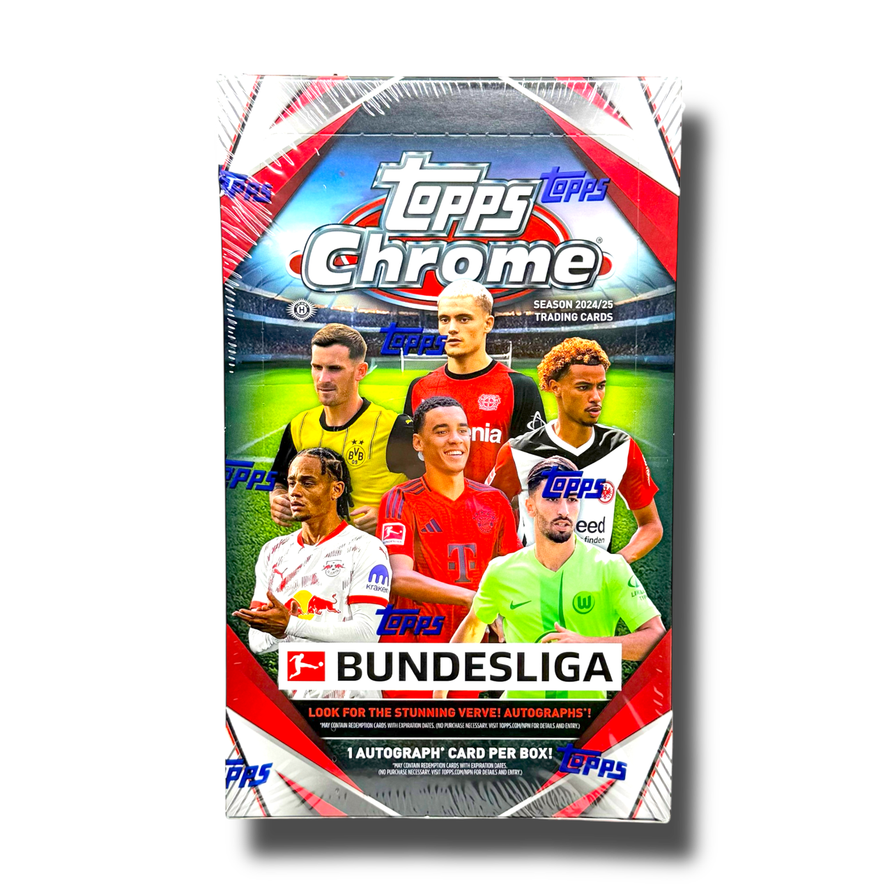 2024-25 Topps Chrome Bundesliga Soccer Hobby Box