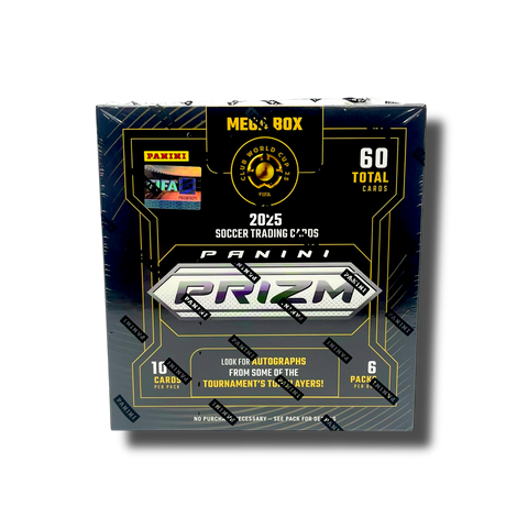 2025 Panini Prizm FIFA Club World Cup Soccer Hobby Exclusive Mega Box