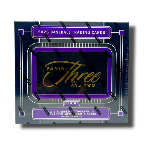 2025 Panini Three & Two Baseball Hobby Box