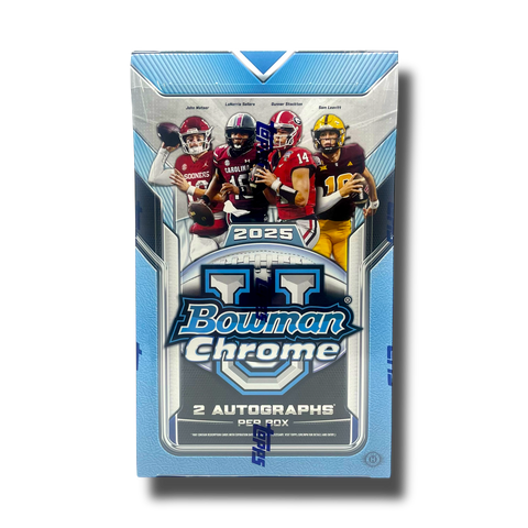 2025 Bowman University Chrome Football Hobby Box