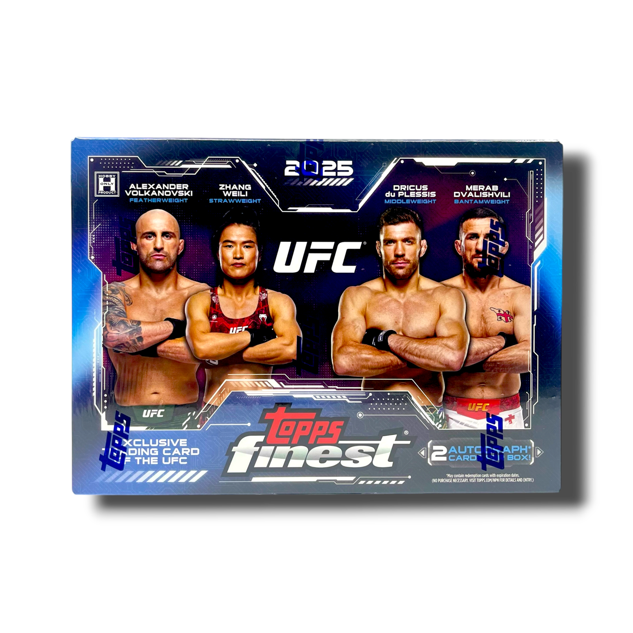2025 Topps UFC Finest Hobby Box