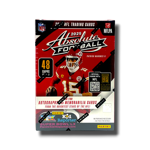 2025 Panini Absolute Football Hobby Exclusive Blaster Box
