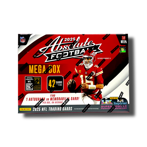 2025 Panini Absolute Football Hobby Exclusive Mega Box