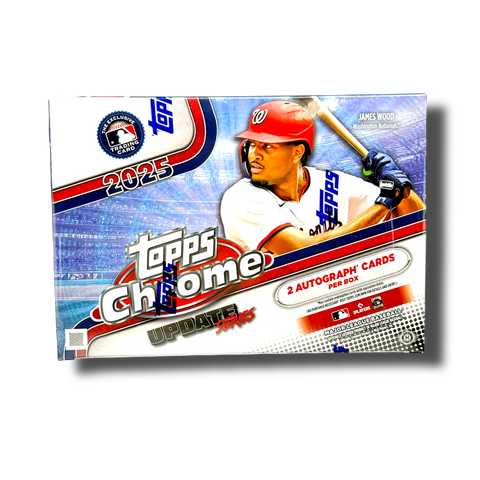 2025 Topps Chrome Update Series Baseball Breakers Delight Box
