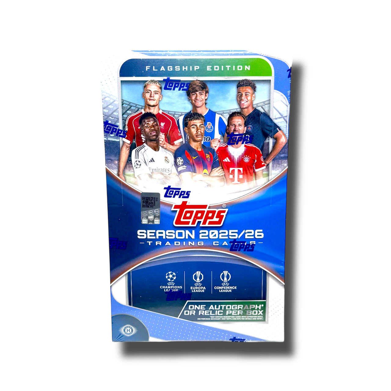2025-26 Topps UEFA Club Competitions Soccer Hobby Box