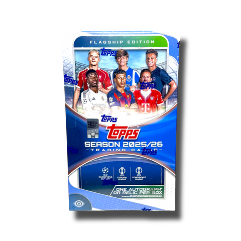 2025-26 Topps UEFA Club Competitions Soccer Hobby Box