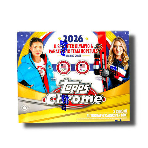 2026 Topps Chrome US Olympic & Paralympic Hopefuls Hobby Box