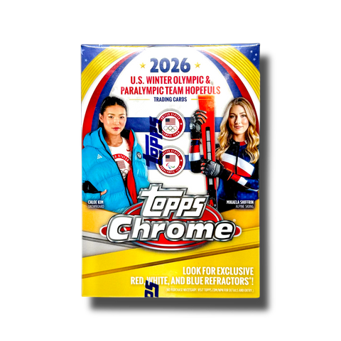 2026 Topps Chrome US Olympic & Paralympic Hopefuls Value Box