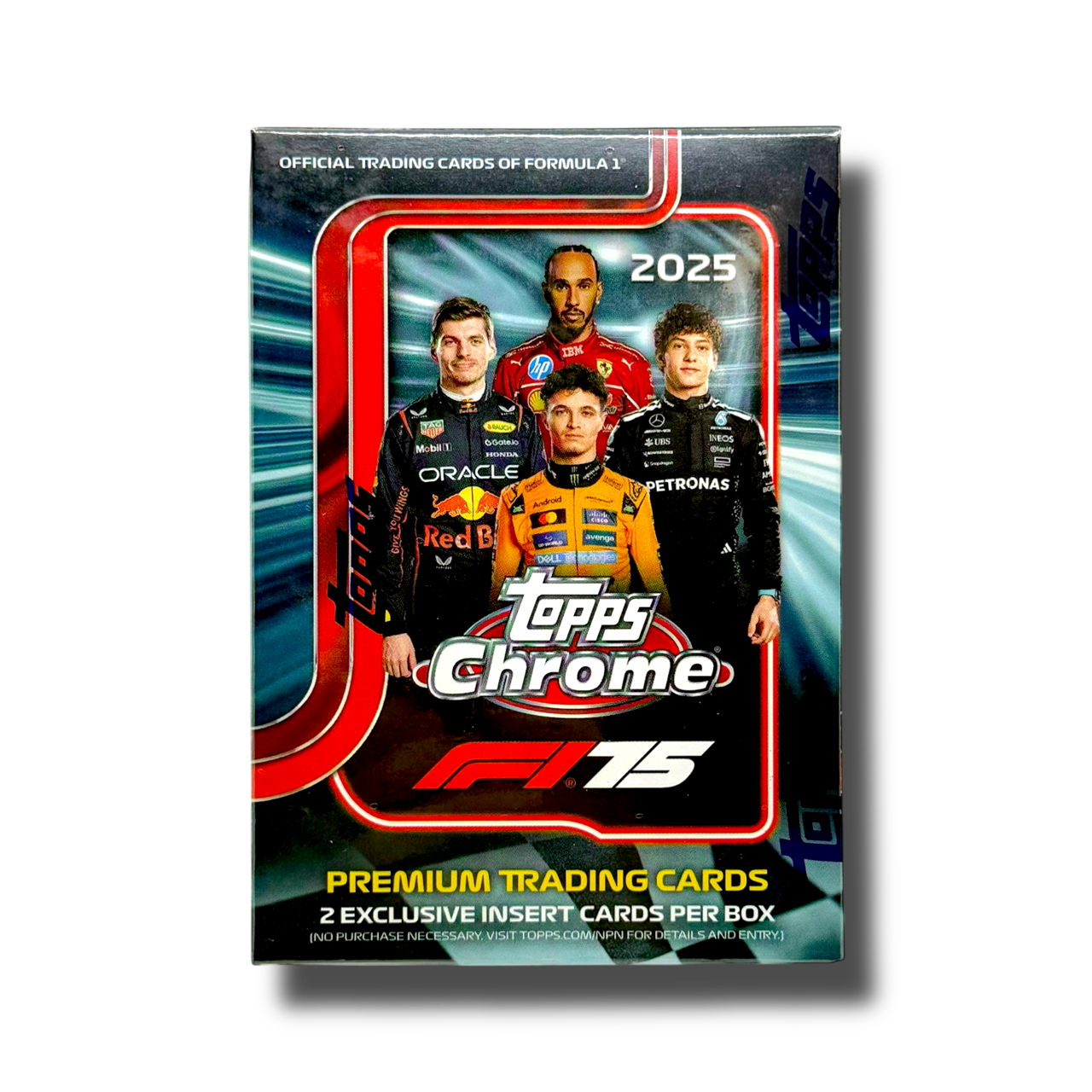 2025 Topps Chrome Formula 1 Racing Value Box
