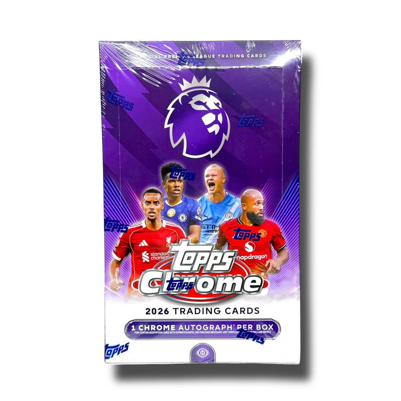 2026 Topps Chrome Premier League Soccer Hobby Box
