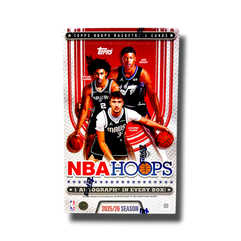 2025-26 Topps NBA Hoops Basketball Hobby Box