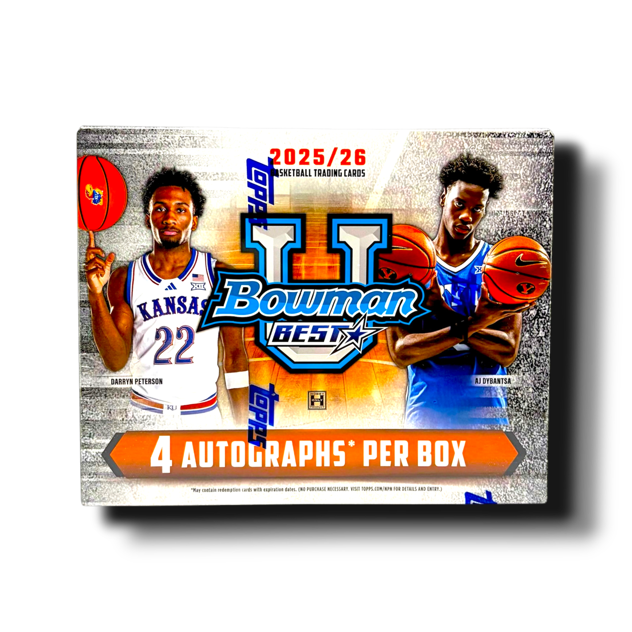 2025-26 Bowman's Best University Basketball Hobby Box