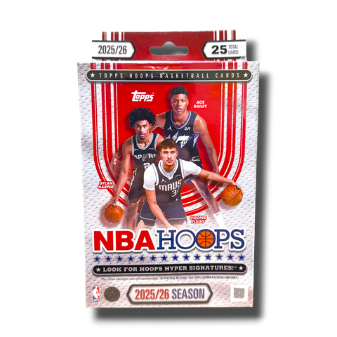 2025-26 Topps NBA Hoops Basketball Hanger Box – HOFBC