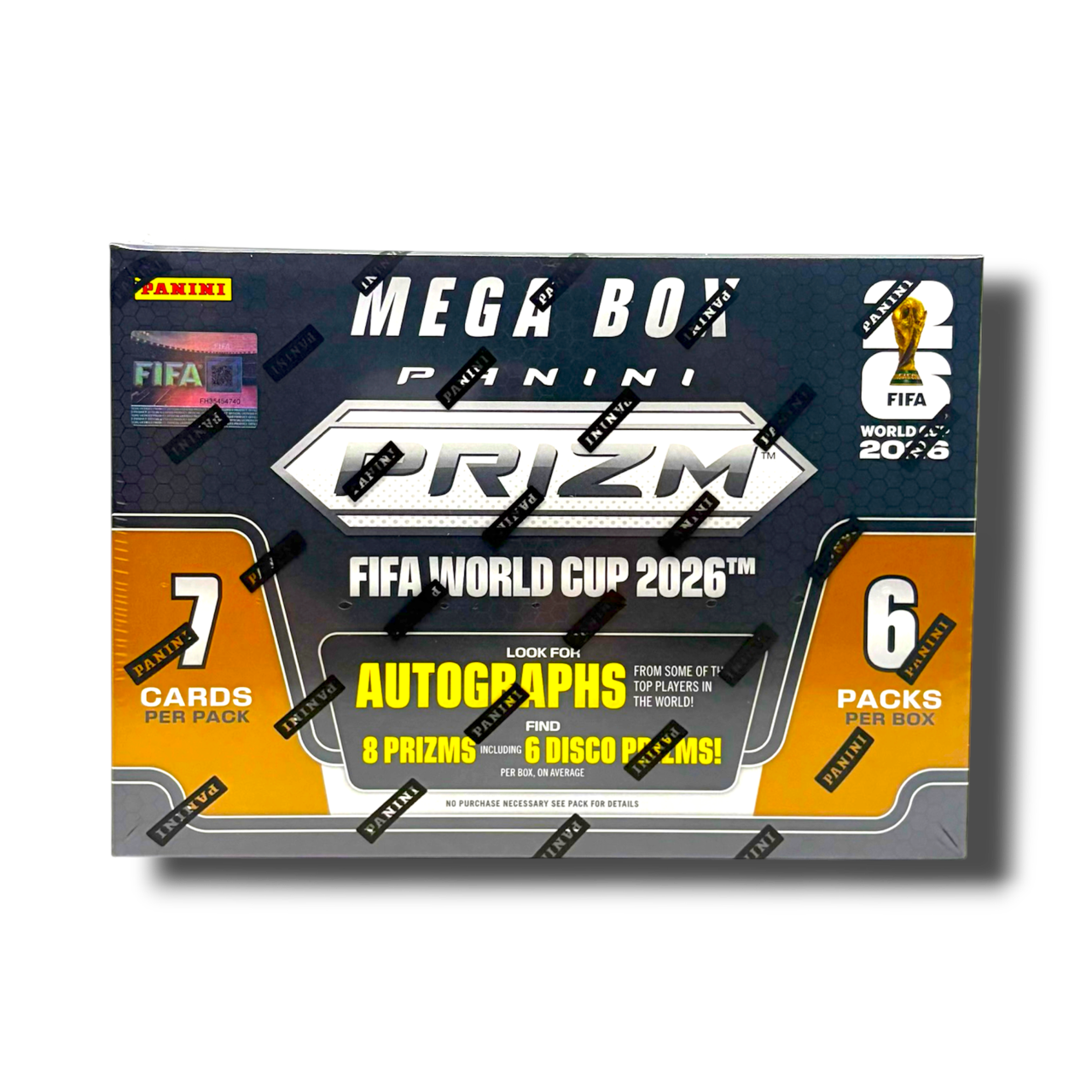 2026 Panini Prizm FIFA World Cup Soccer Hobby Mega Box