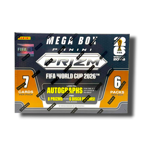 2026 Panini Prizm FIFA World Cup Soccer Hobby Mega Box