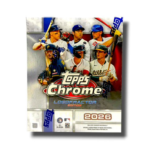 2026 Topps Chrome Baseball Logofractor Edition Box