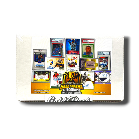 2026 Gold Rush Hall of Fame Autograph Multi-Sport Edition Box