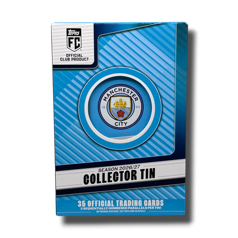 2026-27 Topps Official Club Collector Soccer Tins