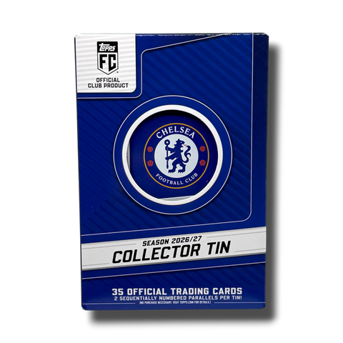 2026-27 Topps Official Club Collector Soccer Tins