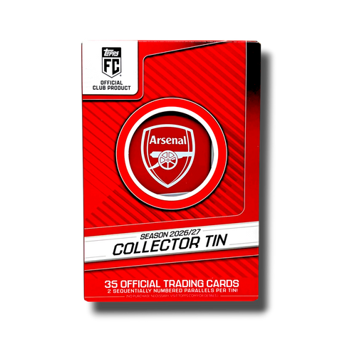 2026-27 Topps Official Club Collector Soccer Tins