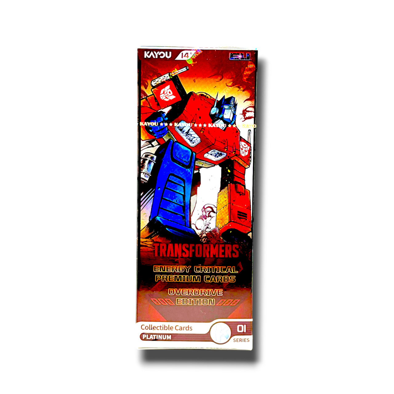 2026 Kayou Transformers Energy Critical Premium Overdrive Edition Series 1 Box