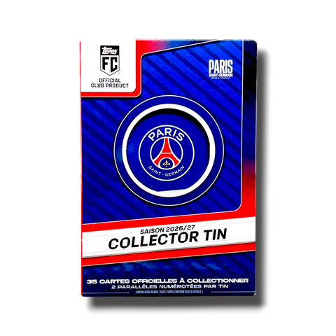 2026-27 Topps Official Club Collector Soccer Tins