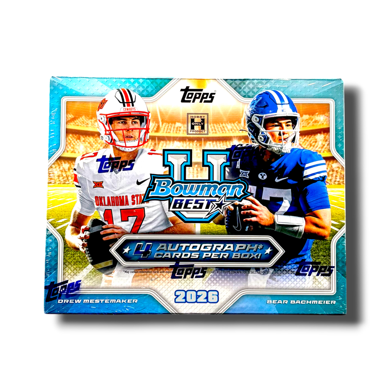 2026 Bowman's Best University Football Hobby Box