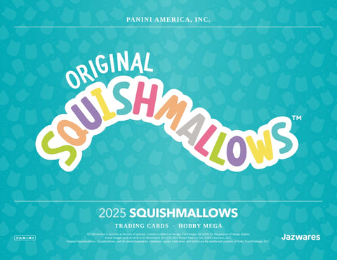 PRE-ORDER: 2025 Panini Squishmallow Hobby Mega Box