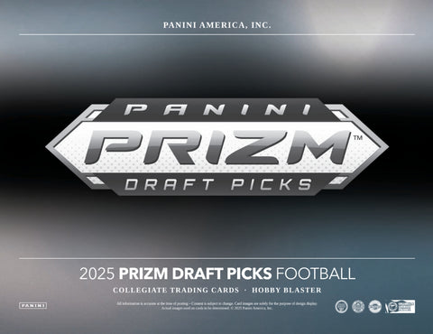 PRE-ORDER: 2025 Panini Prizm Draft Picks Football Hobby Blaster Box