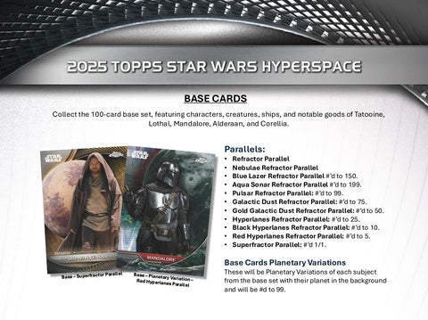 PRE-ORDER: 2025 Topps Star Wars Hyperspace Hobby Box