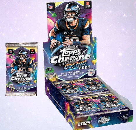 PRE-ORDER: 2025 Topps Cosmic Chrome Football Hobby Box
