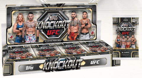 PRE-ORDER: 2026 Topps UFC Knockout Hobby Box