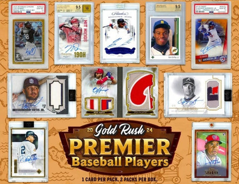 2024 Gold Rush Premier Baseball Players Box