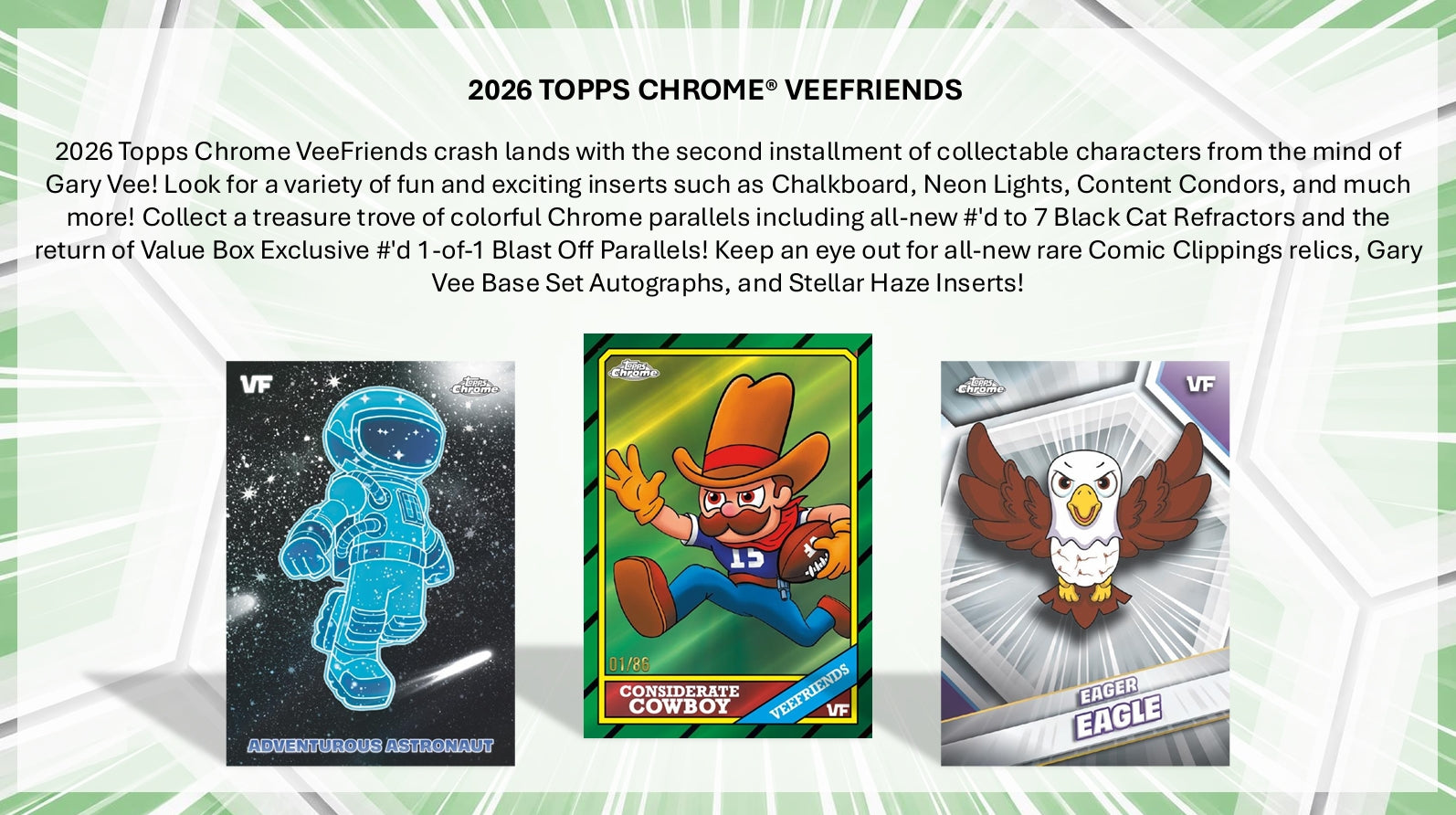 2026 Topps VeeFriends Chrome Value Box – HOFBC