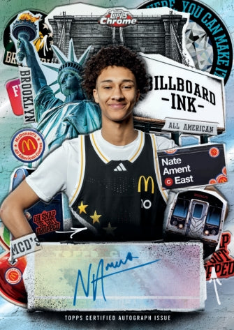 2025 Topps Chrome McDonald's All American Basketball Hobby Box