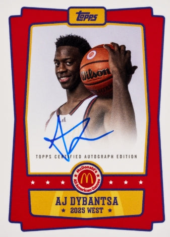 2025 Topps Chrome McDonald's All American Basketball Hobby Box