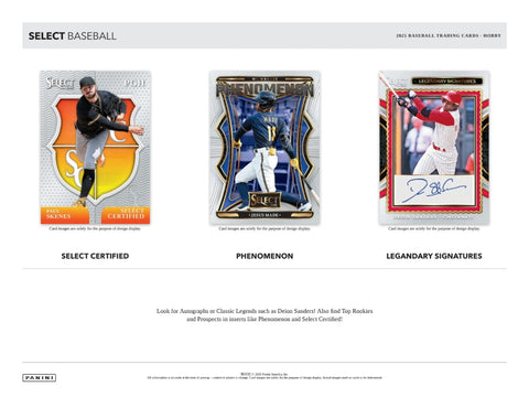 2025 Panini Select Baseball Hobby Box