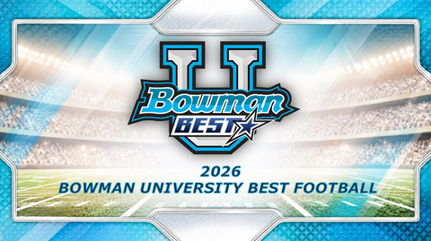 PRE-ORDER: 2026 Bowman's Best University Football Hobby Box