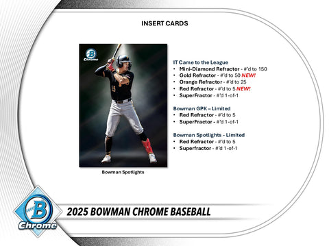 2025 Bowman Chrome Baseball Breaker's Delight Box