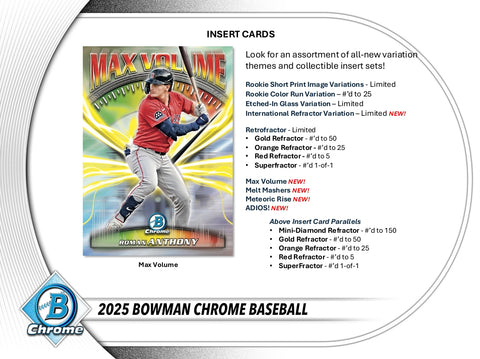 2025 Bowman Chrome Baseball Breaker's Delight Box