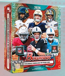 PRE-ORDER: 2026 Bowman Football Mega Box