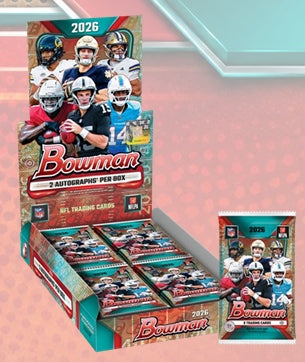 PRE-ORDER: 2026 Bowman Football Hobby Box