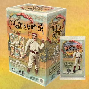 PRE-ORDER: 2026 Topps Allen & Ginter Baseball Value Box